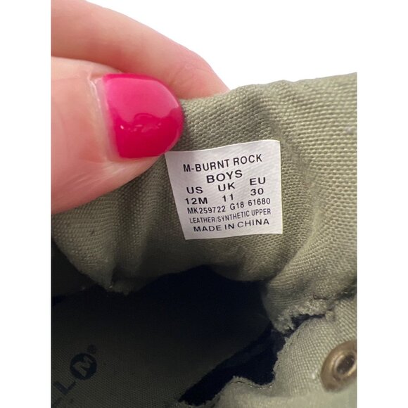 Merrell Burnt Rock Brown Leather Hiking Boot Shoe - Picture 7 of 8